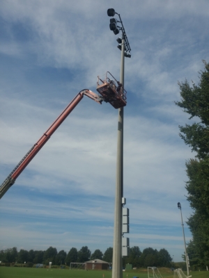 Soccer field WiFi services